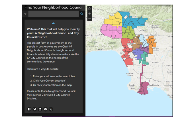 Los Angeles County Supervisor District 5 Map - Map Of Counties Around London